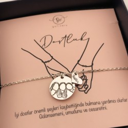 925 Ayar Gümüş Sister bileklik 925 Ayar Gümüş Sister bileklik