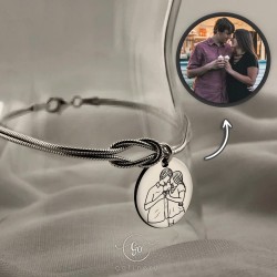 925 Ayar Gümüş Düğüm bileklik (iki adet) 925 Ayar Gümüş Düğüm bileklik (iki adet)