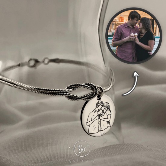 925 Ayar Gümüş Düğüm bileklik (bir adet) 925 Ayar Gümüş Düğüm bileklik (bir adet)