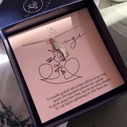 925 Ayar Gümüş Kesimli Çizgisel Fotoğraf Kolye 925 Ayar Gümüş Kesimli Çizgisel Fotoğraf Kolye