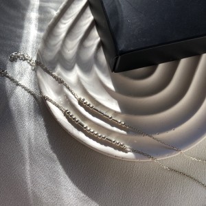 925 Ayar Gümüş Mors Bileklik Zincirli (Bir Adet)