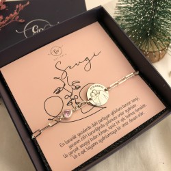 925 Ayar Gümüş Çizgisel Ataç Bileklik 925 Ayar Gümüş Çizgisel Ataç Bileklik