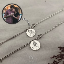 925 Ayar Gümüş Düğüm bileklik (bir adet) 925 Ayar Gümüş Düğüm bileklik (bir adet)