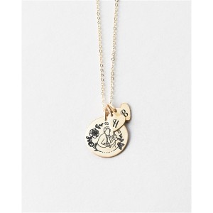 925 Ayar Gümüş Çerçeveli Kişiye Özel Çizgisel Harfli Kolye