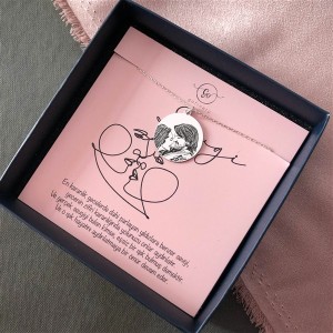 925 Ayar Gümüş Detaylı Fotoğraf Gümüş Kolye