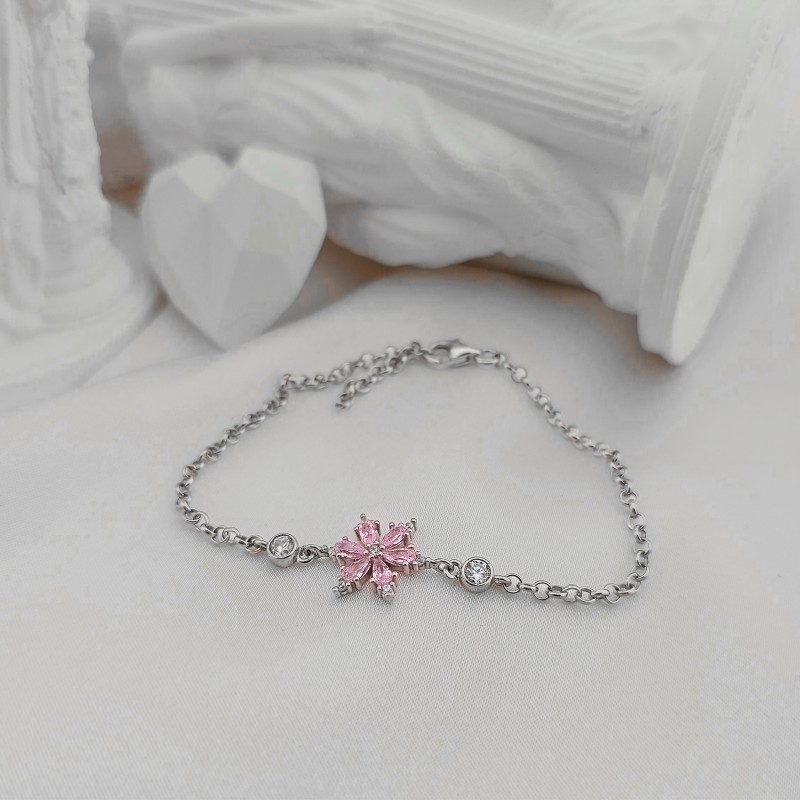 925 Ayar Gümüş Lotus Bileklik