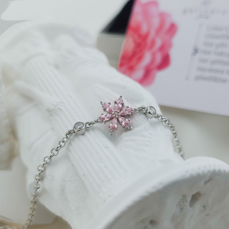 925 Ayar Gümüş Lotus Bileklik