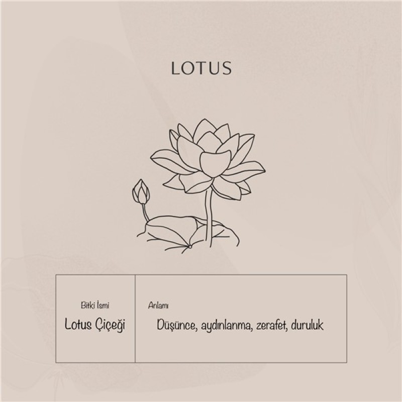925 Ayar Gümüş Lotus Kolye