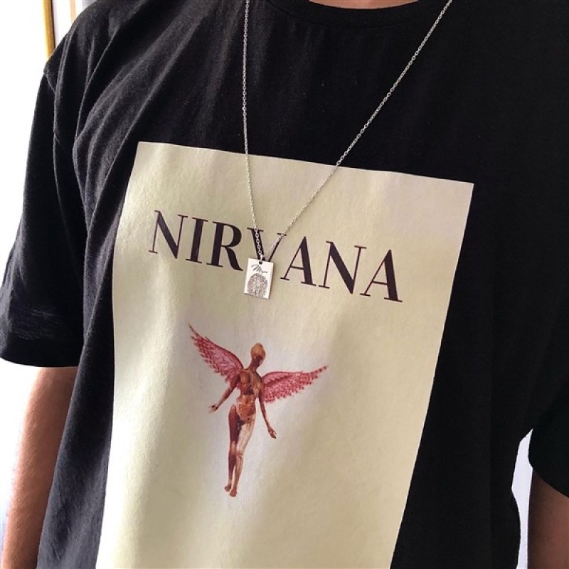 925 Ayar Gümüş Parmak İzi Kolye