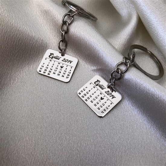 Takvimli Anahtarlık (Bir adet)