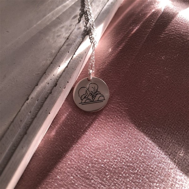 925 Ayar Gümüş The Lovers Kolye