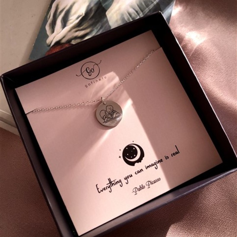 925 Ayar Gümüş The Lovers Kolye