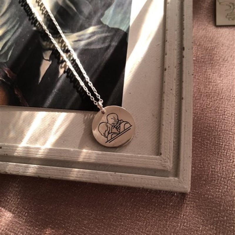 925 Ayar Gümüş The Lovers Kolye